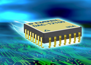 DAC-12100 : DATEL Low cost, ultra-high speed 12-bit digital to analog converter suits high reliability military and aerospace applications