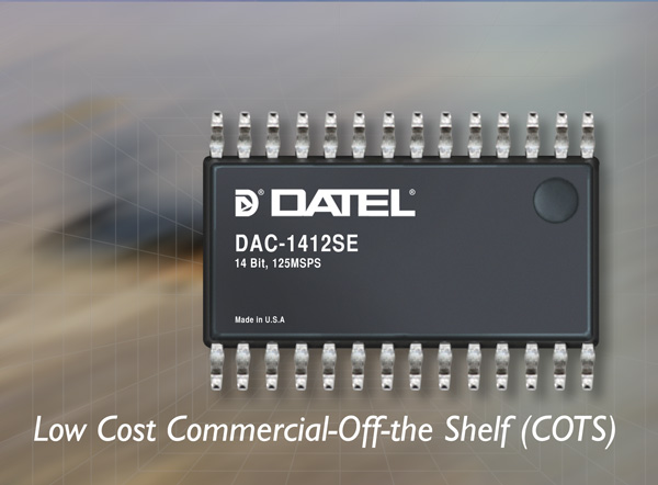 DATEL, 14-bit 125MHz Digital-to-Analog Converter